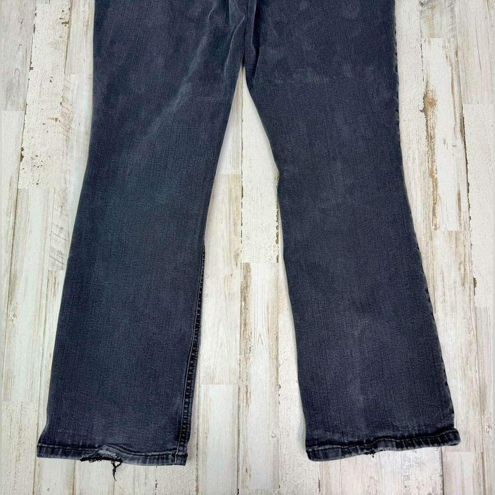 Women's M Jeans by Maurices mid-rise bootcut black jeans size 16R - Picture 11 of 11